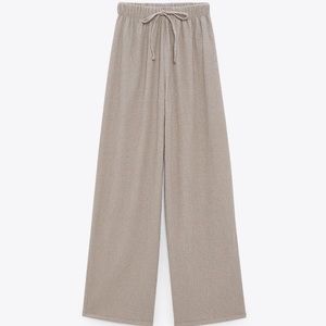 Zara textured pants